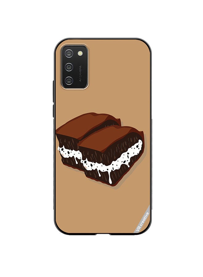 VR CREATIVE Protective Case Cover For Samsung Galaxy A03s Brownies Design Multicolour - Image 1