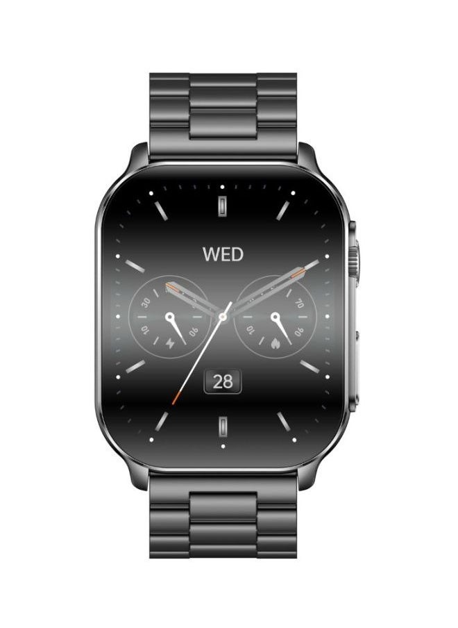 IQ TOUCH Active S11 Pro Curved Screen Smart Watch, 2.01" Super Retina AMOLED, Wireless Calling, Stainless Steel Strap, IP68 Waterproof, 7-Day Battery, 100+ Sports Modes, 24/7 Health Tracking  - Image 2