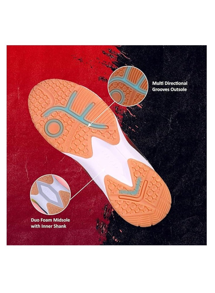 Nivia HY-Court 2.0 Badminton Shoes | For Mens and Boys | Non-Marking Shoe | Court Shoe | For Badminton, Squash, Tennis Players | 5 UK / 6 US / 39 EU - Image 3