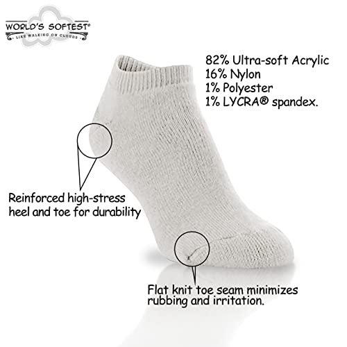 World's Softest Socks Classic Low - Comfortable Mens Socks - Image 2