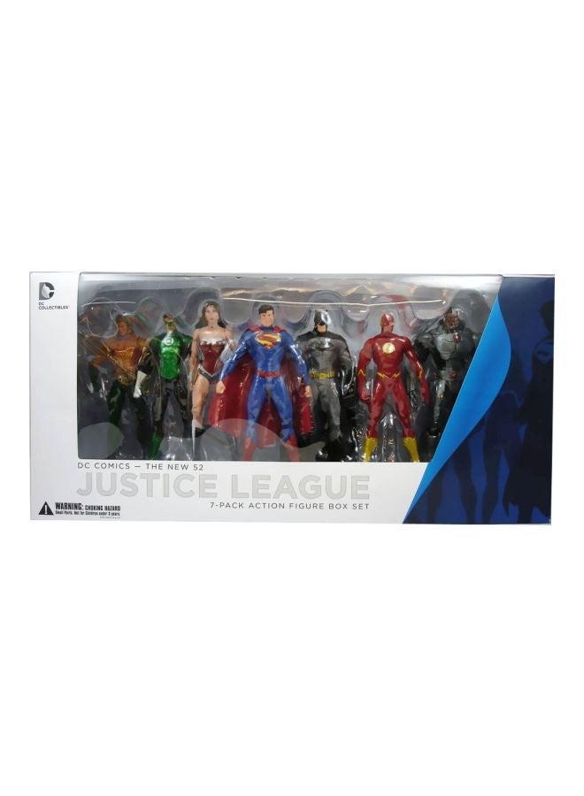 NIBEMINENT 7-Piece Justice League Bendable Figure Playset 8inch - Image 3
