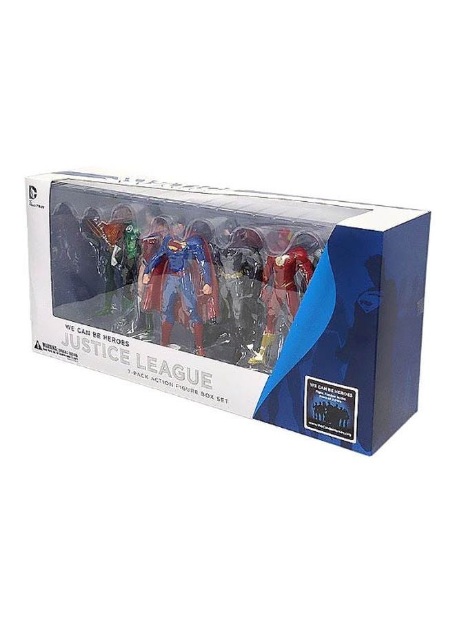 NIBEMINENT 7-Piece Justice League Bendable Figure Playset 8inch - Image 4