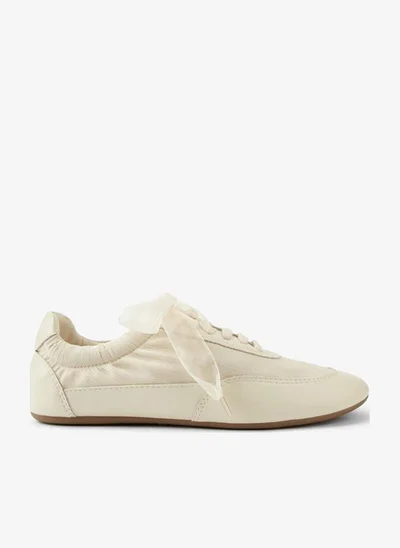 Celeste Women's Bow Accent Lace-Up Sneakers