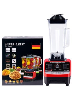 SILVER CREST Heavy Duty Commercial Grade Electric Mixer Blender with 15 Timer Speed 4500W 2.5 Liter  - Image 1