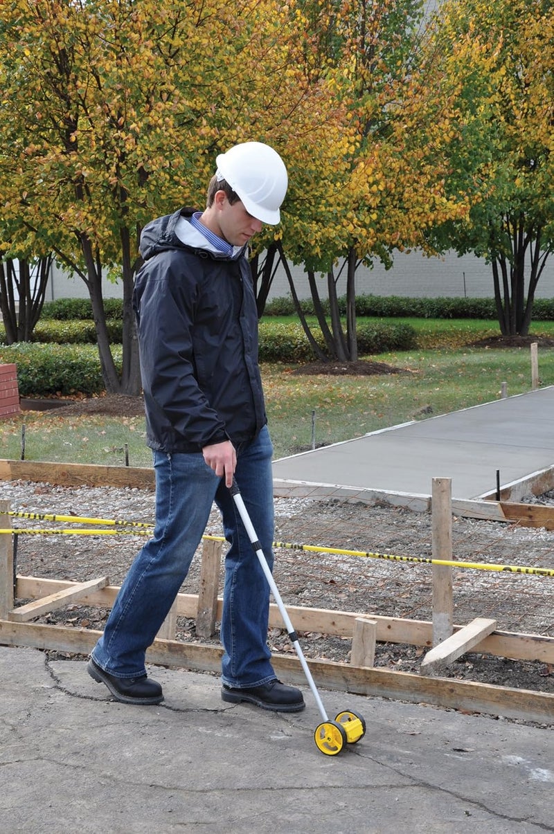 BOSCH ROLATAPE RT204 Dual 4-Inch Measuring Wheel - Accurate Distance Measurement Tool, Lightweight & Durable, Ideal for Construction, Landscaping, and DIY Projects - Yellow - Image 3