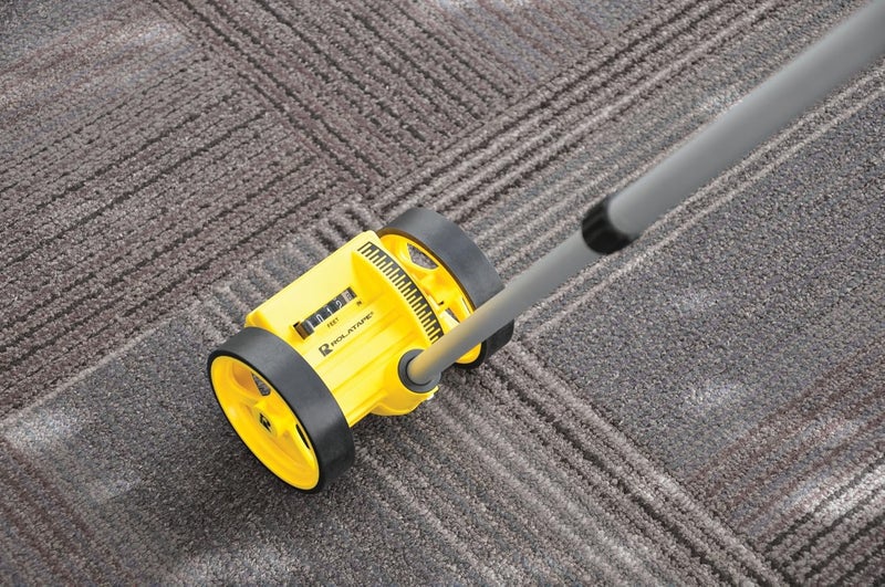 BOSCH ROLATAPE RT204 Dual 4-Inch Measuring Wheel - Accurate Distance Measurement Tool, Lightweight & Durable, Ideal for Construction, Landscaping, and DIY Projects - Yellow - Image 2