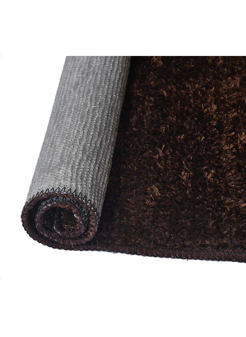 Banchmark Home Furnishings Banchmark Home Furnishings Polyester AntiSkid Washable Runner Floor Mat in Kitchen Home Living Office Restaurant Entrance Area Coffee 40 x 120 cm Combo of 2 Pieces  - Image 3