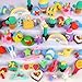 Cllayees 72 Pcs Erasers for Kids Mini Pencil Eraser Bulk Classroom Prizes Fun Puzzle Erasers for Girl Preschool Elementary Student Back to School Supplies - Image 3