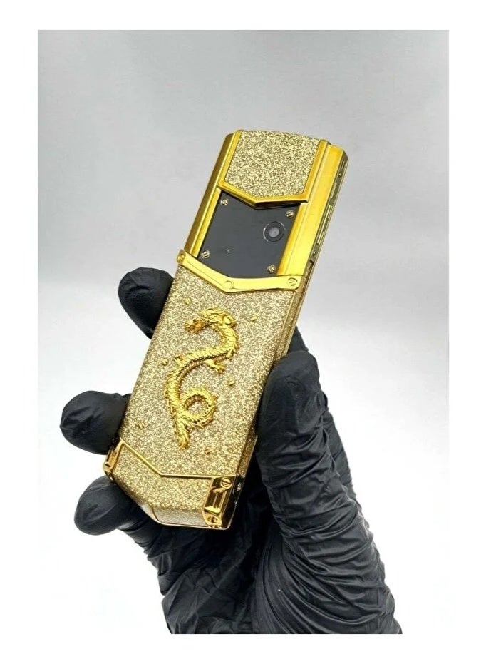 Hope Dragon Edition Luxury Mobile Phone – Premium Classic Keypad Design - Image 1