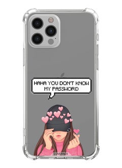 Shockproof Protective Case Cover For Apple iPhone 12 Pro Haha You Don't Know My Password