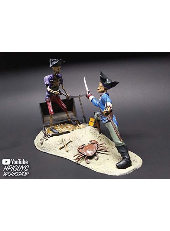 Lindberg Jolly Roger Series: Duel with Death 1:12 Scale Model Kit Diorama - Image 5
