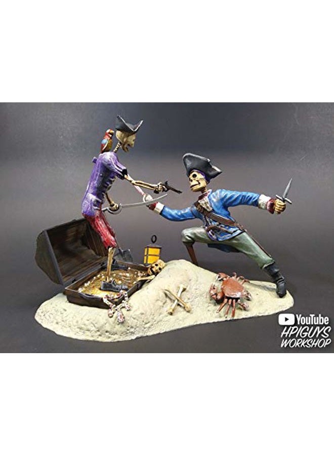 Lindberg Jolly Roger Series: Duel with Death 1:12 Scale Model Kit Diorama - Image 4
