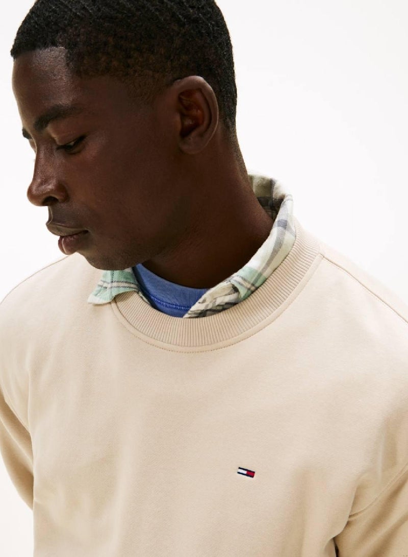 تومي جينز سويتشيرت ناعم ممشط - Image 5