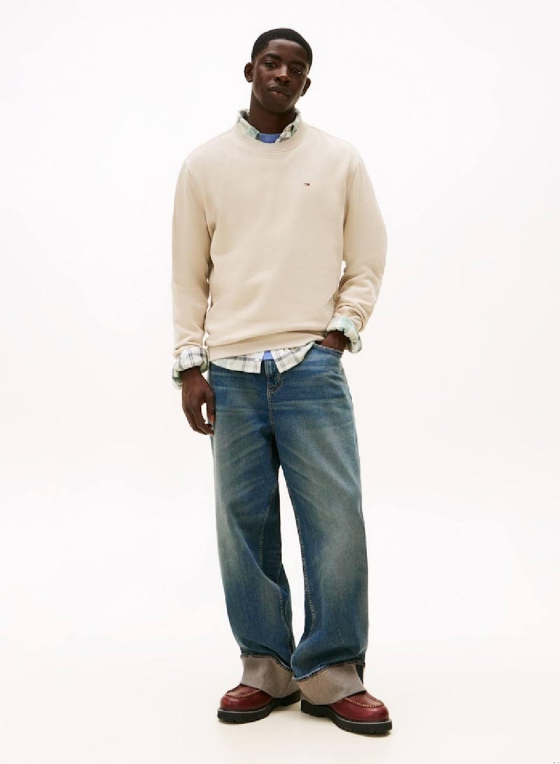 تومي جينز سويتشيرت ناعم ممشط - Image 3