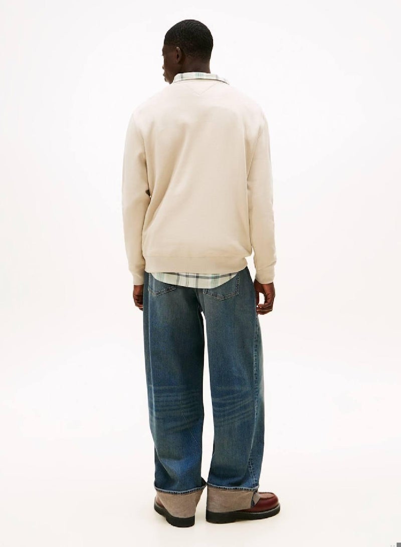 تومي جينز سويتشيرت ناعم ممشط - Image 2