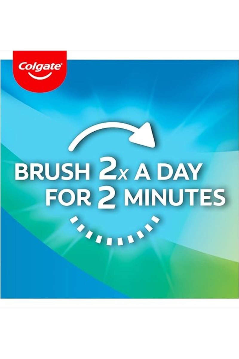 Colgate Colgate Fluoride Toothpaste Triple Action Vraie Menthe-125Ml  - Image 2