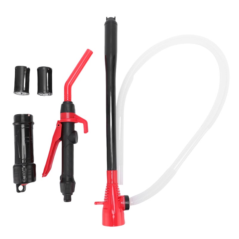Electric Fuel Transfer Pump: 12V Battery Powered, Self Priming, ABS Construction - Efficient Liquid Transfer, Portable Siphon Pump for Camping, Outdoor Adventures, Mechanics & Emergencies - Image 1