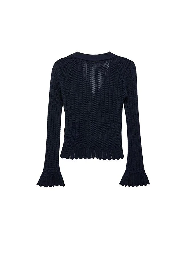 Koton  Pointelle Knit Cardigan for Women | Best Price UAE