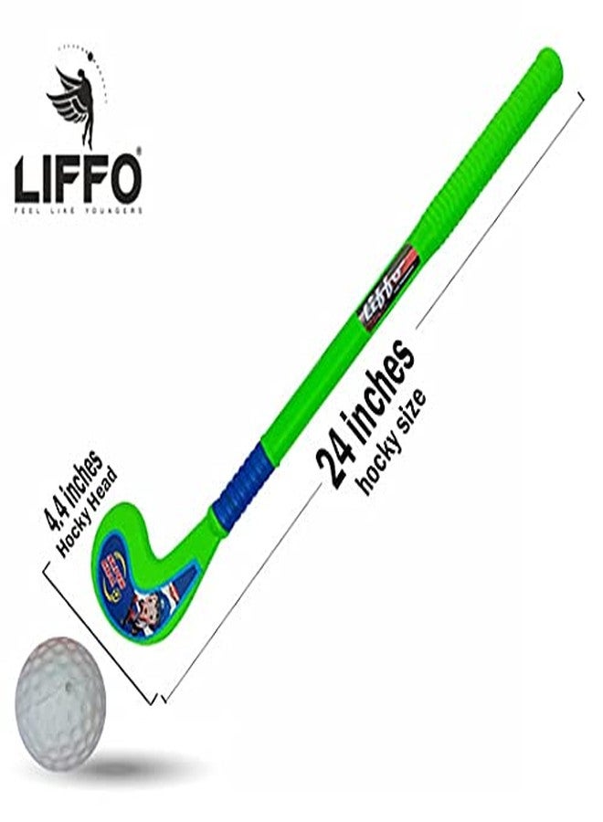 Liffo طقم هوكي للأطفال، 3 عصي هوكي و3 كرات (من 3 إلى 6 سنوات) - طقم من 3 قطع - Image 5