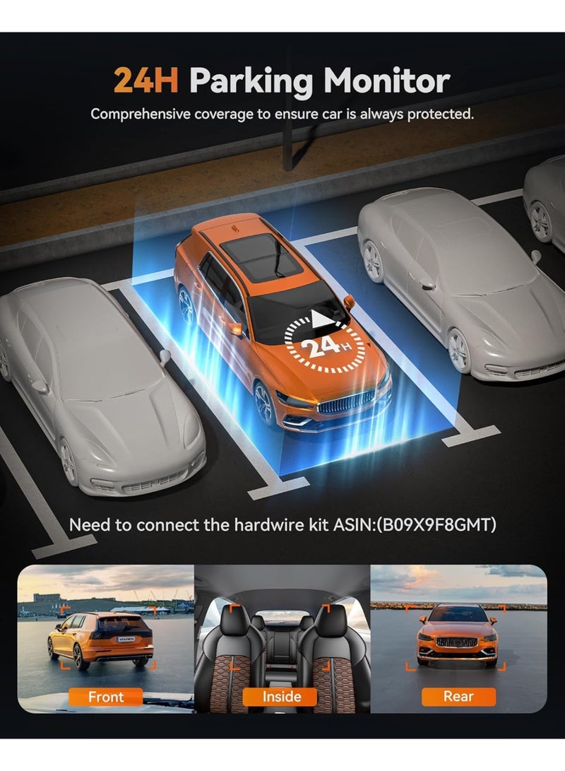 وولف بوكس كاميرا أمامية وخلفية داخل السيارة - Image 4