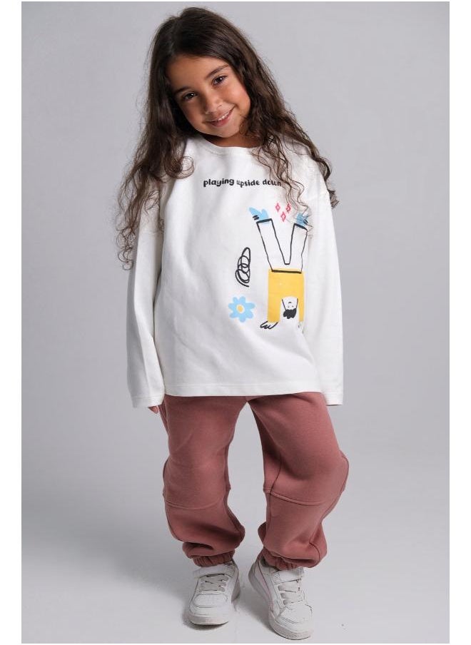 playmore Unisex "Playing Upside Down" Long-Sleeved T-Shirt  - Image 2
