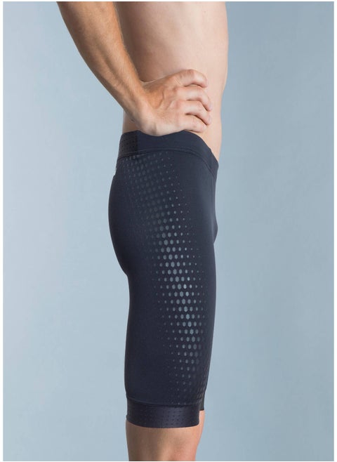 NABAIJI by DECATHLON, Men Swimming Jammer with Inner Mesh Lining Secure Fit & Durable Blue