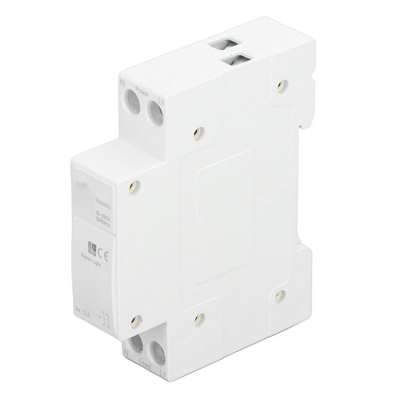 مواد صلبة مختارة مفتاح قاطع ذكي لتطبيق Zigbee للتحكم عن بعد عبر الهاتف المحمول مع قياس ذكي ومفتاح تسرب وقاطع قياس بجهد AC90-300 فولت (32 أمبير) تخزين طويل الأمد توصيل محلي موثوق - Image 2