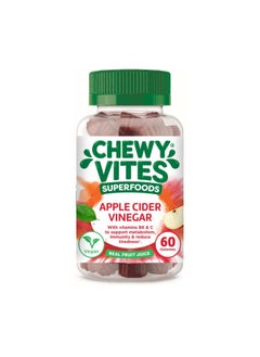 CHEWY VITES Superfoods Apple Cider Vinegar Gummies, Pack Of 60  - Image 1