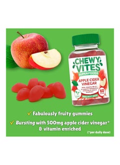 CHEWY VITES Superfoods Apple Cider Vinegar Gummies, Pack Of 60  - Image 3