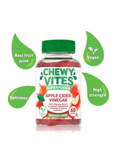 CHEWY VITES Superfoods Apple Cider Vinegar Gummies, Pack Of 60  - Image 5