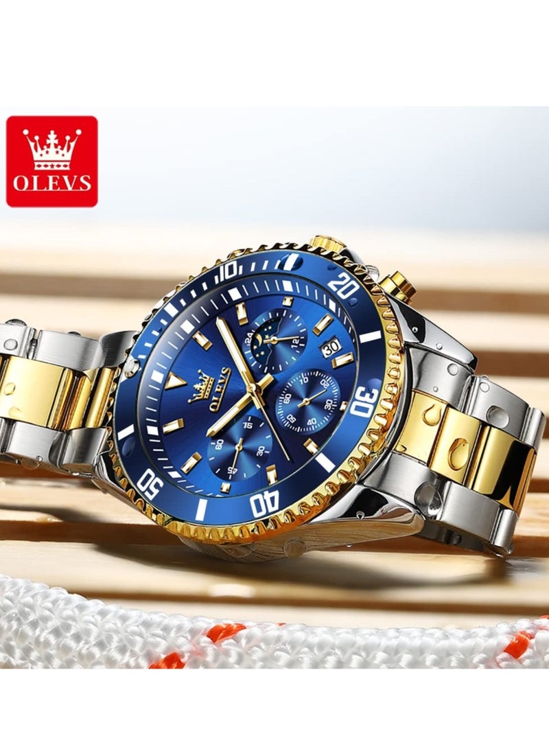 أوليفز ساعات على شكل ساعة كوارتز مقاومة للماء 2870 - Image 3