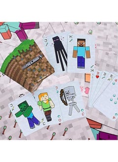 General Minecraft Poker Card Games, Minecraft Playing Card Games, Funny Toys, Giant Poker Cards, Table Playing Cards, Perfect Family Party Game Gifts  - Image 2