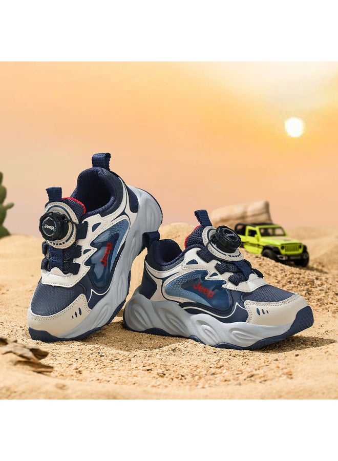 Children's Sports Shoes  Spring And Autumn Boys And Girls Medium And Large Children's Casual Sports Shoes Soft Soles