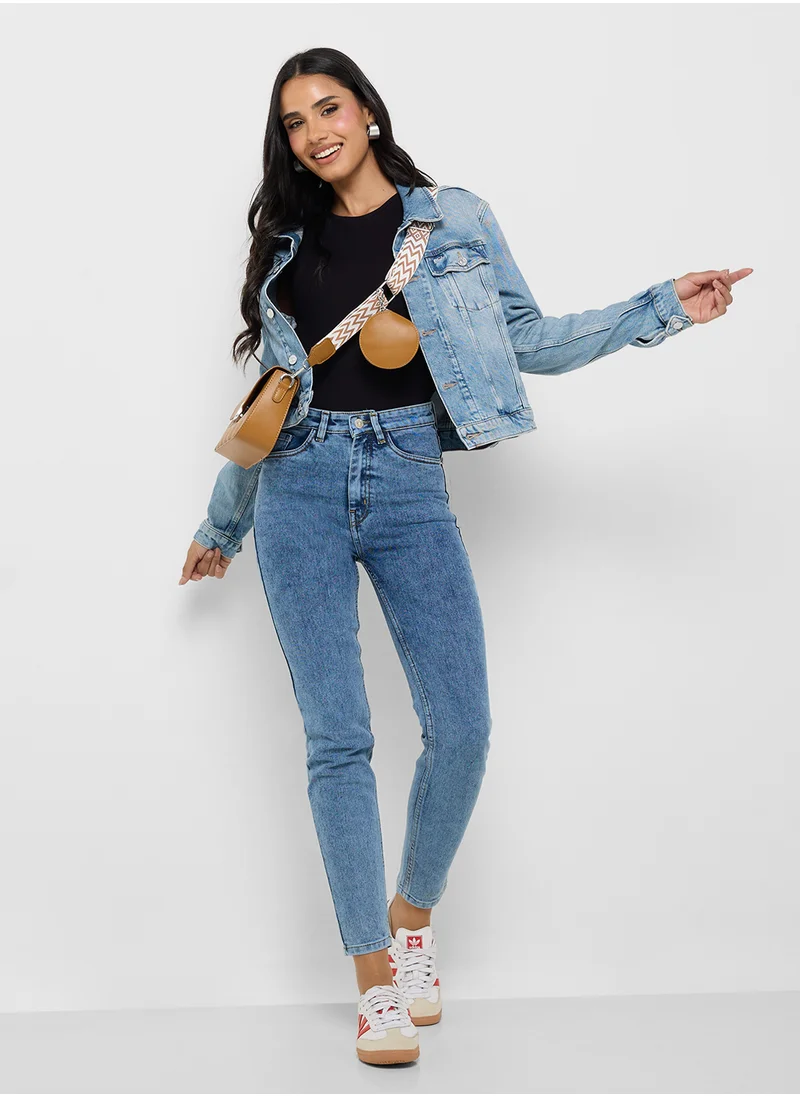 Ginger High Rise Skinny Jeans