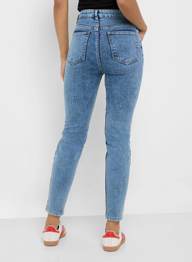Ginger  High Rise Skinny Jeans for Women | Best Price UAE