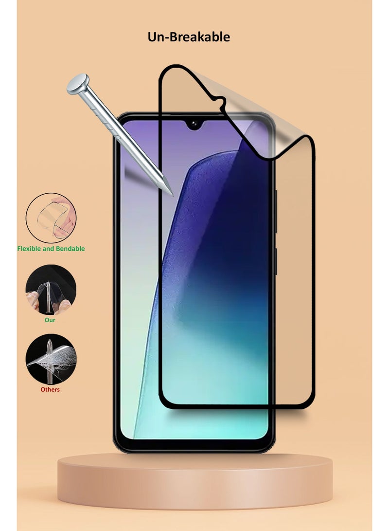 Techie حزمة 2 من فيلم حماية الشاشة السيراميكي غير اللامع 9D لهاتف Xiaomi Redmi 14C/POCO C75 4G – شعور سلس مضاد لبصمات الأصابع خالي من الفقاعات - Image 5