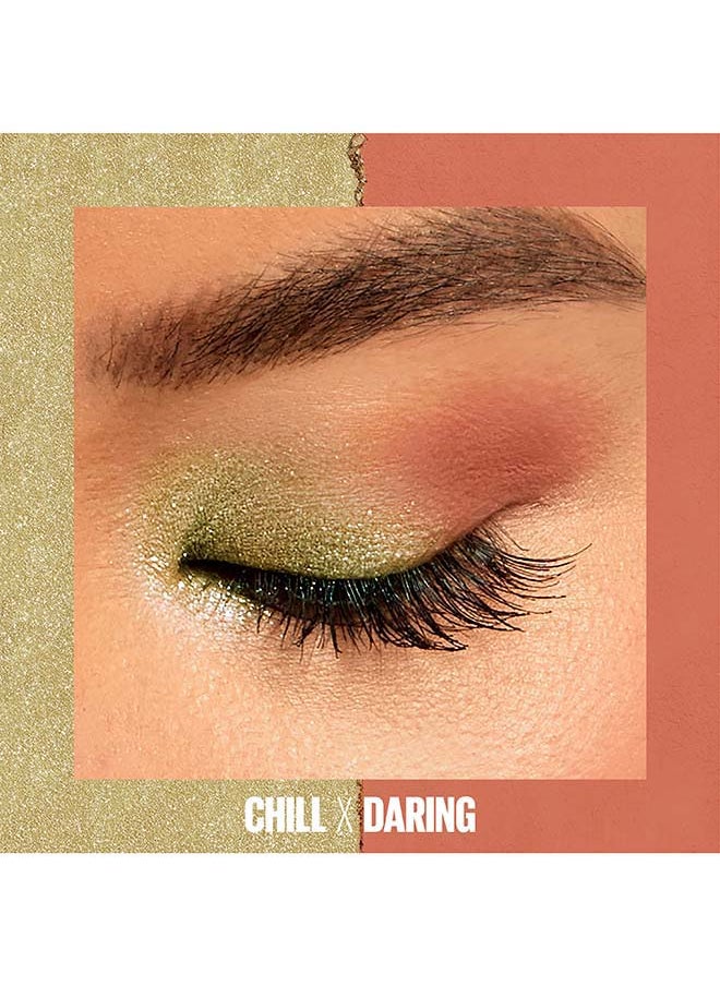MAYBELLINE NEW YORK - Color Rivals Eyeshadow Duo Waterproof Chill And Daring - Image 1