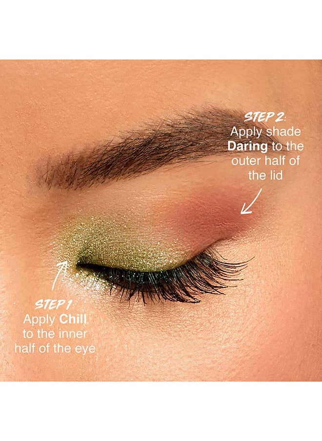 MAYBELLINE NEW YORK - Color Rivals Eyeshadow Duo Waterproof Chill And Daring - Image 1