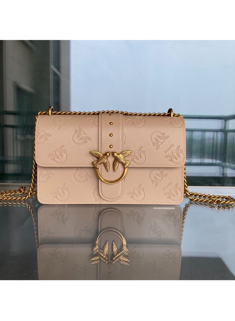 PINKO - Pinko Chain Crossbody Shoulder Bag 27*16*7cm - Image 1