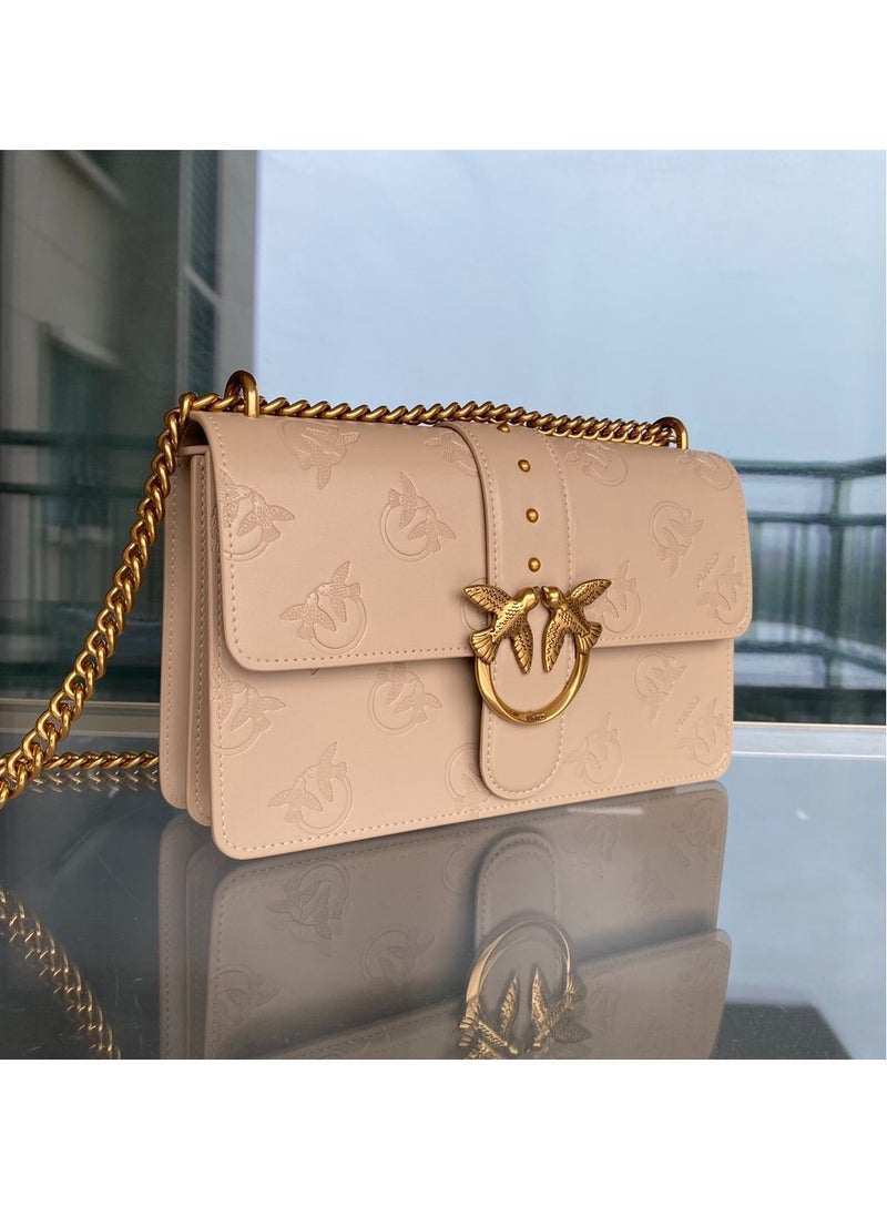PINKO - Pinko Chain Crossbody Shoulder Bag 27*16*7cm - Image 1