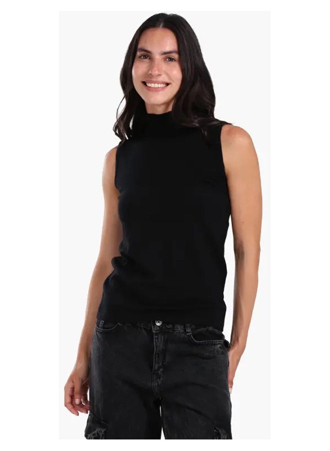 Carina High Neck Sleeveless Pullover - Image 1