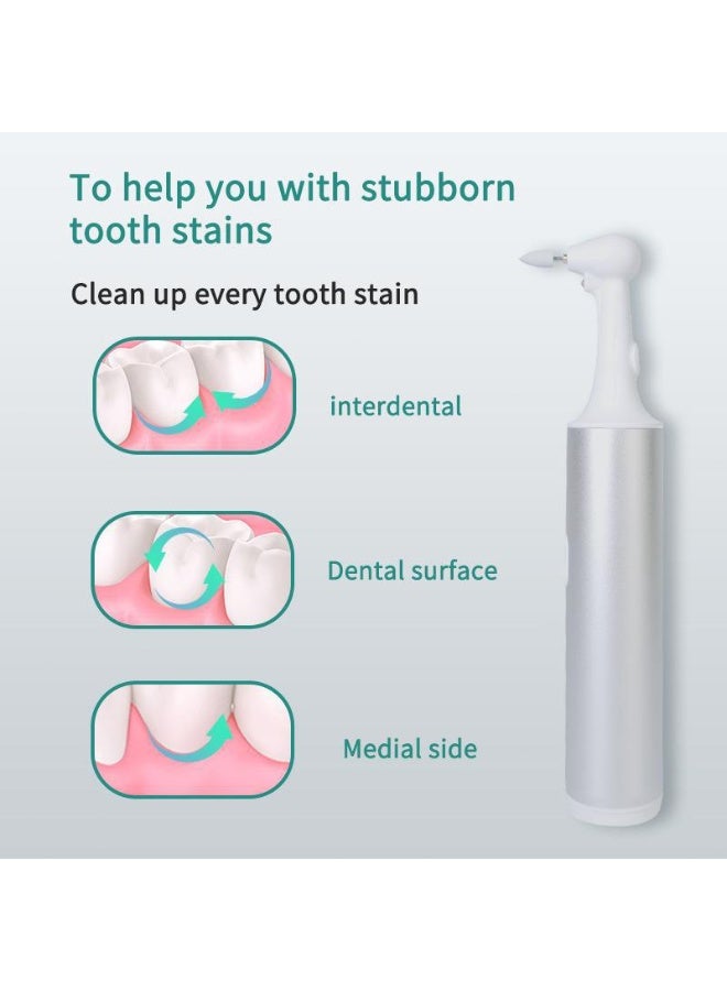 Electric Tooth Polisher Household Dental Tartar Calculus Remover for Fighting Tea Stains Teeth Whitening Cleaning Kit People - Image 2