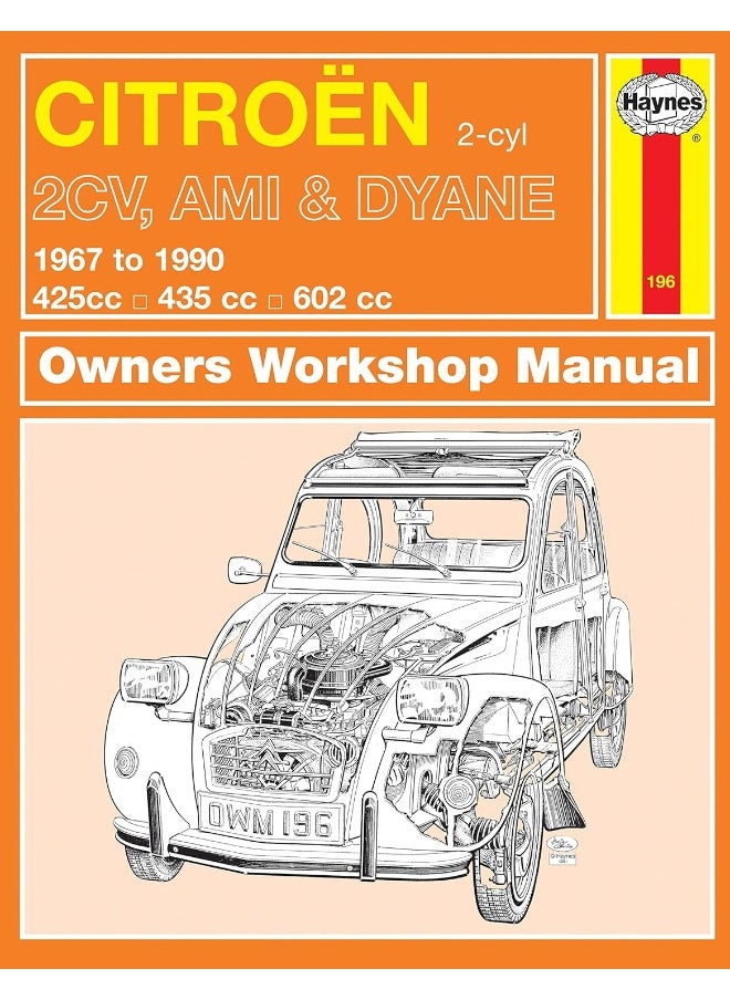 Citroen 2CV, Ami & Dyane (67 - 90) Haynes Repair Manual  - Image 2