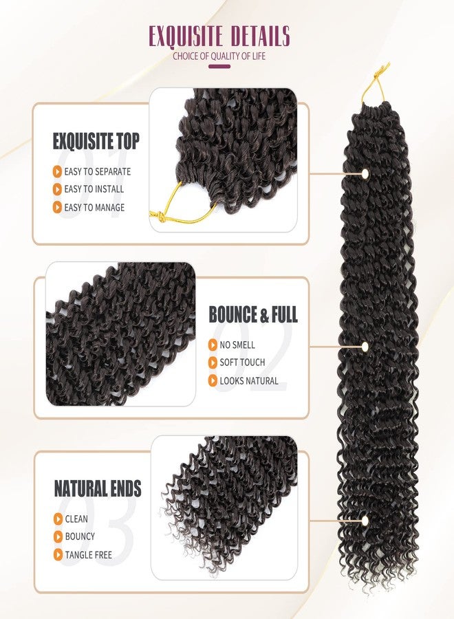 Dansama Passion Twist Hair Water Wave Braiding Hair for Butterfly Style Crochet Braids Bohemian Hair Extensions (18inch (Pack of 7), #4) - Image 4