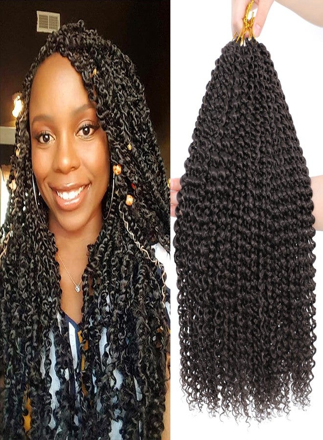 Dansama Passion Twist Hair Water Wave Braiding Hair for Butterfly Style Crochet Braids Bohemian Hair Extensions (18inch (Pack of 7), #4) - Image 1