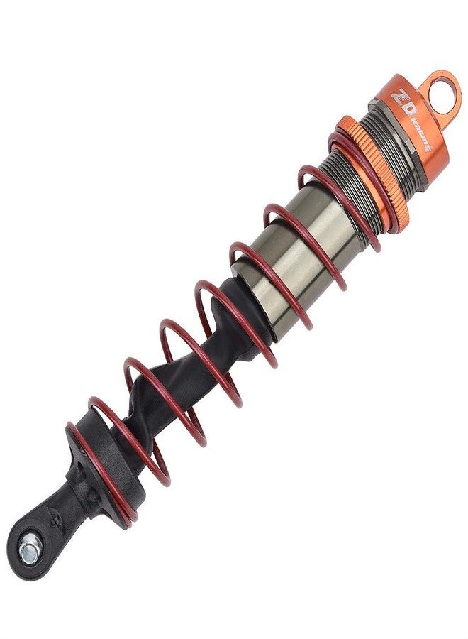 Dilwe امتصاص الصدمات RC، ممتص صدمات معدني قابل للتعديل بضغط الزيت أمامي وخلفي متوافق مع سيارة RC 1/8 (برتقالي) - Image 5