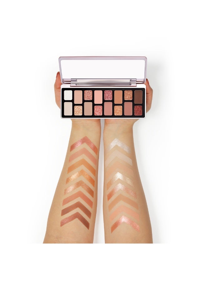 FOREVER52 16 Color Essential Eyeshadow Palette Multicolor - Image 2