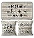 M-Qizi M-Qizi 568m-camper Let The Adventure Begin Decorative Doormat 17Ã¢â‚¬ÂX30Ã¢â‚¬Â,Happy Campers Let The Adventure Begin - Image 2