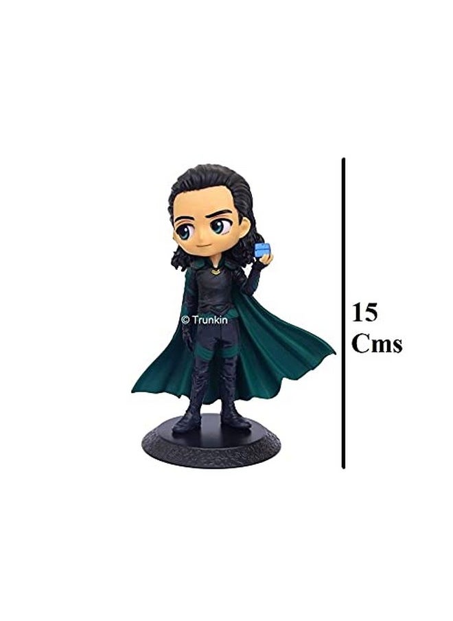 Trunkin - Trunkin Loki with Teseeract Action Figure15CM Figurine with Stand - Image 1