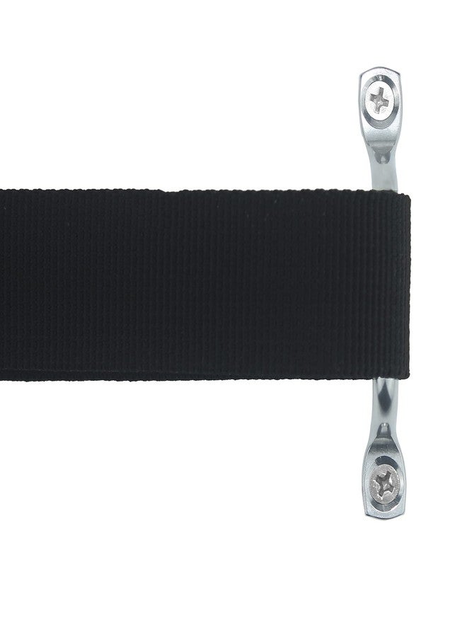 NVAAV Bimini Top Strap Pad Eye Footman Loop 1 Inch - Heavy Duty Stainless Steel for Boat, Pontoon, Kayak, Buggy, Tie Downs Anchor, Jeep Wrangler Door Limit Strap, Tarps, Canopies (8 Footman Loop 16 Screw) - Image 5